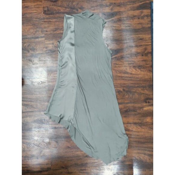 My Tribe Asymmetrical Raw Hem High Low Dress L - Picture 6 of 12